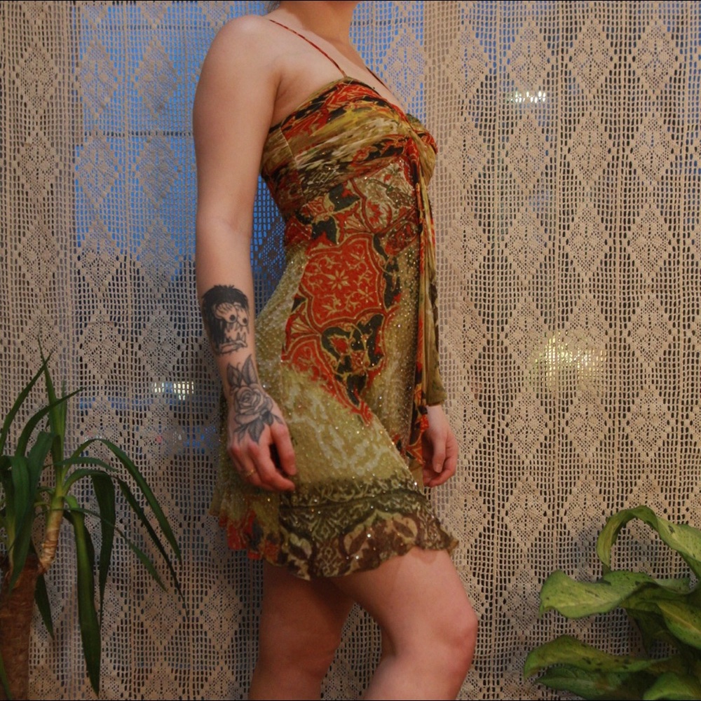 Retro ‘80s Beaded Dress